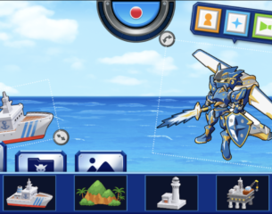 メカクリエイター　動画撮影画面